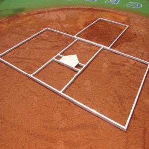 foldin metal batters box stencil|batters box liners.